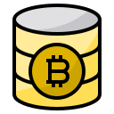 external database-cryptocurrency-phatplus-lineal-color-phatplus icon