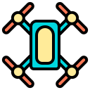 external drone-drone-phatplus-lineal-color-phatplus icon