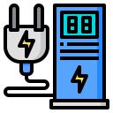 external electric-station-ecology-system-phatplus-lineal-color-phatplus icon