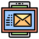 external email-mobile-interface-phatplus-lineal-color-phatplus icon