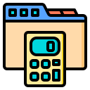 external file-calculator-tools-phatplus-lineal-color-phatplus icon