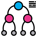 external flow-charts-diagrams-phatplus-lineal-color-phatplus icon