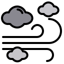 external foggy-weather-phatplus-lineal-color-phatplus icon