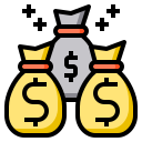 external money-bag-global-crisis-phatplus-lineal-color-phatplus icon