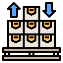 external pallet-warehouse-phatplus-lineal-color-phatplus icon