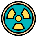 external radiation-factory-equipment-phatplus-lineal-color-phatplus icon