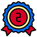 external second-award-phatplus-lineal-color-phatplus icon