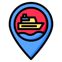 external ship-map-phatplus-lineal-color-phatplus icon