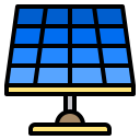 external solar-panel-power-energy-phatplus-lineal-color-phatplus icon