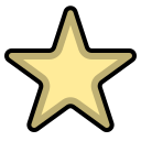 external star-essential-phatplus-lineal-color-phatplus icon