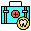 external suitcase-odontologist-phatplus-lineal-color-phatplus icon