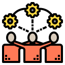 external teamwork-development-phatplus-lineal-color-phatplus icon