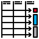 external timeline-charts-diagrams-phatplus-lineal-color-phatplus icon