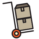 external trolley-logistics-phatplus-lineal-color-phatplus icon