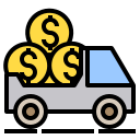 external truck-money-phatplus-lineal-color-phatplus icon