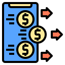 external withdraw-digital-payment-phatplus-lineal-color-phatplus icon