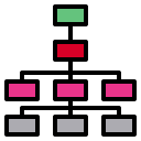 external workflow-charts-diagrams-phatplus-lineal-color-phatplus icon