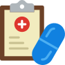 external medical-history-meds-drugs-prettycons-flat-prettycons icon