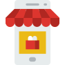 external online-shop-commerce-prettycons-flat-prettycons icon