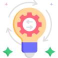 external bulb-lean-thinking-sbts2018-flat-sbts2018 icon