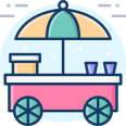 external food-cart-carnival-sbts2018-lineal-color-sbts2018 icon