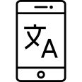 external translate-smart-phone-sbts2018-outline-sbts2018 icon