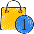 external basket-ecommerce-sketchy-sketchy-juicy-fish icon