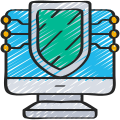 external computer-cryptography-sketchy-sketchy-juicy-fish icon