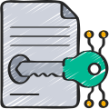 external cryptography-cryptography-sketchy-sketchy-juicy-fish icon