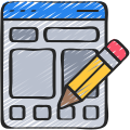 external design-user-experience-sketchy-sketchy-juicy-fish icon