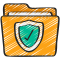 external folder-information-security-sketchy-sketchy-juicy-fish icon