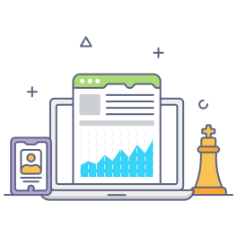 external Graph-strategy-smashingstocks-filled-outline-smashing-stocks-4 icon