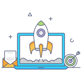 external Launch-digital-business-smashingstocks-filled-outline-smashing-stocks-2 icon