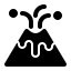 external active-volcano-geography-solid-solidglyph-m-oki-orlando icon