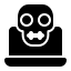 external zombie-attack-cyber-security-solid-solidglyph-m-oki-orlando icon