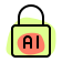 external artificial-intelligence-programming-locked-isolated-on-white-background-artificial-fresh-tal-revivo icon