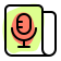 external audio-news-content-isolated-on-a-white-background-seo-fresh-tal-revivo icon