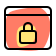 external browser-security-with-padlock-isolated-on-white-background-security-fresh-tal-revivo icon