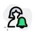 external alert-bell-notification-on-a-user-device-closeupwoman-green-tal-revivo icon