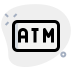 external automated-teller-machine-for-making-financial-transactions-from-a-bank-account-money-green-tal-revivo icon