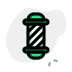 external barber-shop-with-the-decorative-round-lighting-mall-green-tal-revivo icon