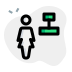 external center-alignment-of-a-word-document-for-an-businesswoman-to-adjust-fullsinglewoman-green-tal-revivo icon