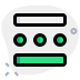 external cross-section-view-of-mechanical-part-drawing-wireframe-green-tal-revivo icon