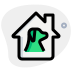 external dog-house-for-shelter-isolated-on-a-white-background-protection-green-tal-revivo icon