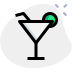 external margarita-cocktail-booze-drink-glass-with-lemon-and-straw-new-green-tal-revivo icon