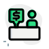 external shopping-mall-cashier-with-dollar-sign-layout-mall-green-tal-revivo icon