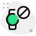 external smartwatch-banned-with-crossed-sign-isolated-on-white-background-smartwatch-green-tal-revivo icon