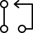 external algorithm-diagram-from-one-node-to-another-node-pathway-development-light-tal-revivo icon