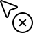 external delete-selection-cursor-point-and-deselect-indicator-selection-light-tal-revivo icon