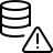 external error-warning-notification-on-a-secure-database-network-database-light-tal-revivo icon